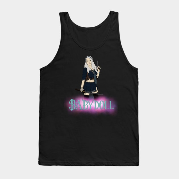 Babydoll Tank Top by strayheartbja